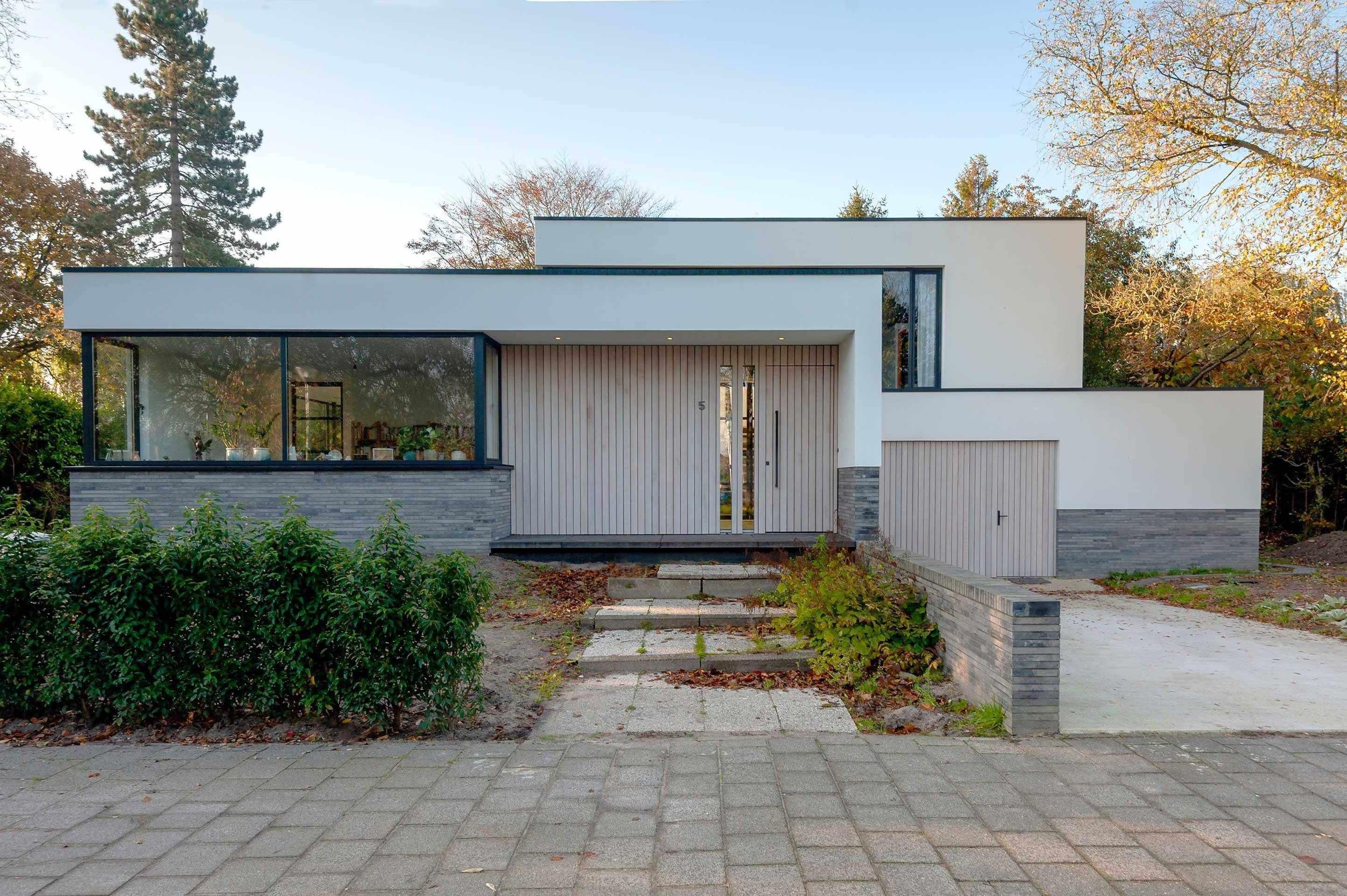 Vernieuwbouw villa-Architect eigen huis-Exterieur vrijstaand-Grondige verbouwing villa-OBLY