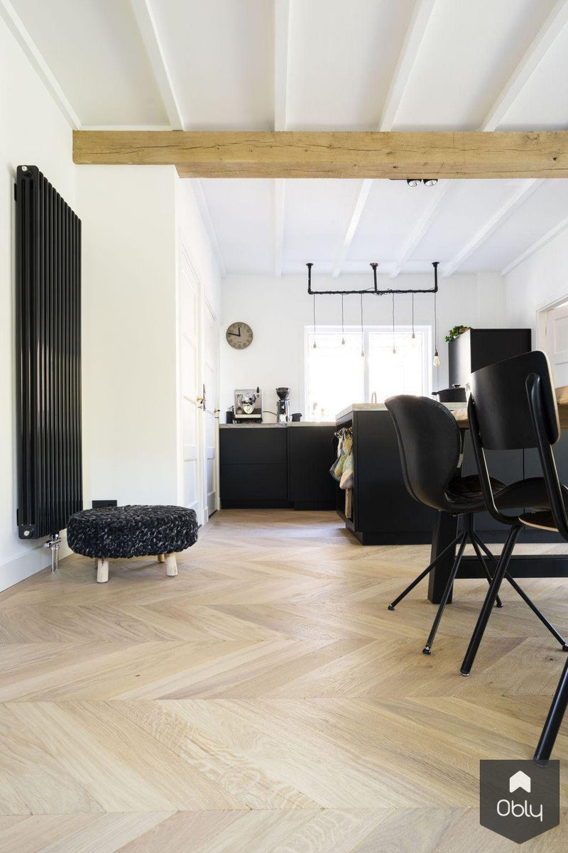 Verouderde Hongaarse punt jaren 30 woning-Vloerenhuis Amsterdam-alle,Woonkamer-Stijlvolle verouderde Hongaarse punt vloer in jaren 30 woning-OBLY