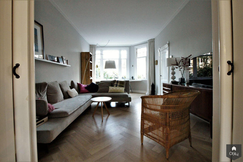 Verouderde visgraat op vloerverwarming-Vloerenhuis Amsterdam-alle,Woonkamer-OBLY