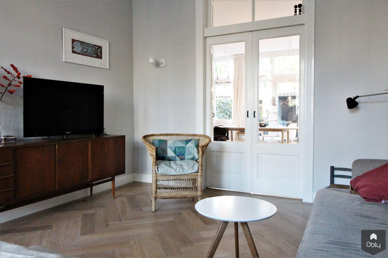 Verouderde visgraat op vloerverwarming-Vloerenhuis Amsterdam-alle,Woonkamer-OBLY