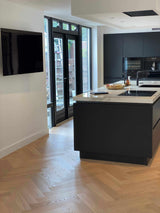 Verouderde visgraat tapisvloer-The Flooring Company-alle,Houten voer,Parketvloer,Visgraat vloer,woonkamer-Verouderde visgraat tapisvloer -OBLY