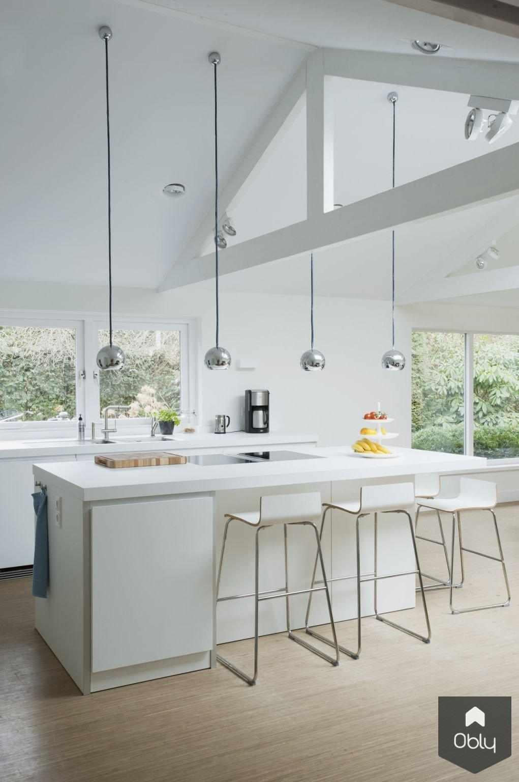 Villa Naarden - keuken-Paul Seuntjens Architectuur + Interieur-alle,bar,Keuken,leefkeuken,moderne villa,schuifdeur-OBLY