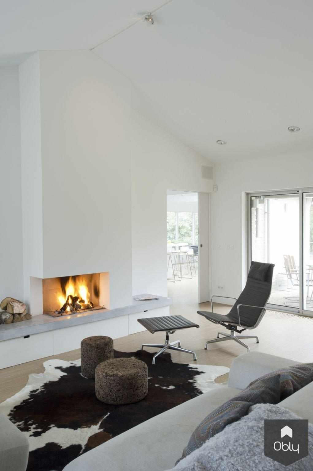 Villa Naarden - woonkamer-Paul Seuntjens Architectuur + Interieur-Aanbouw,alle,betonplint,jaren 70 woning,licht interieur,open leefruimte,vide verwijderd,Woonkamer-OBLY