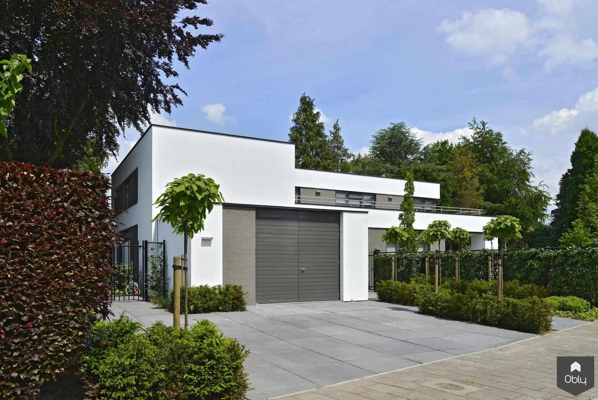 Villa Valentijnlaan-Rienks Architecten-alle,Exterieur vrijstaand,jaren 60 vervanging,moderne architectuur,nieuwbouw villa,ruime kavel,strakke lijnen-OBLY