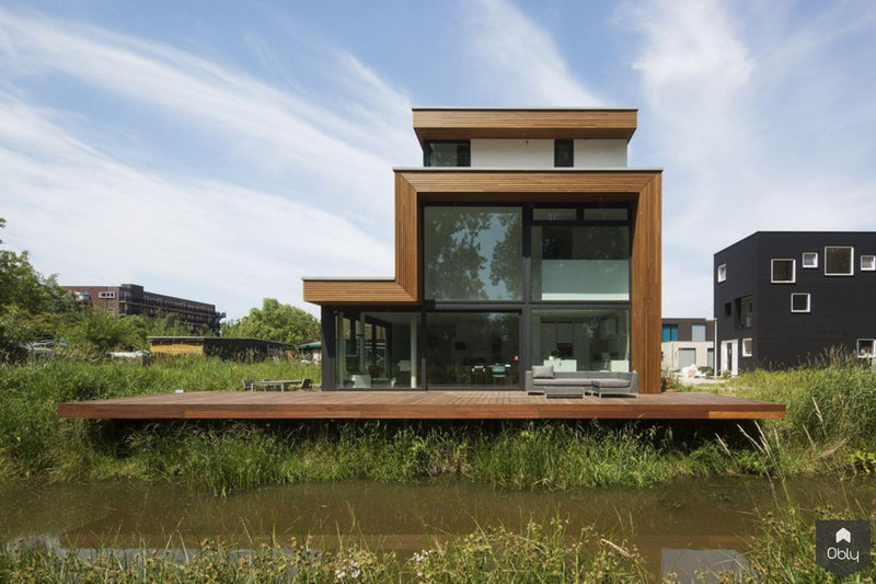 Villa hoge ramen red cedar-HOYT Architecten & Bouwmanagers-alle,Exterieur vrijstaand-OBLY
