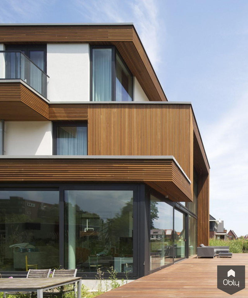 Villa hoge ramen red cedar-HOYT Architecten & Bouwmanagers-alle,Exterieur vrijstaand-OBLY