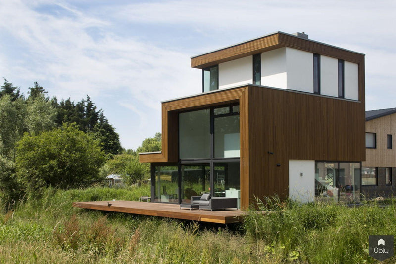 Villa hoge ramen red cedar-HOYT Architecten & Bouwmanagers-alle,Exterieur vrijstaand-OBLY