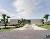 Villa met uitgekiende balans-KELLER minimal windows® by Kumasol-alle,Exterieur vrijstaand-OBLY