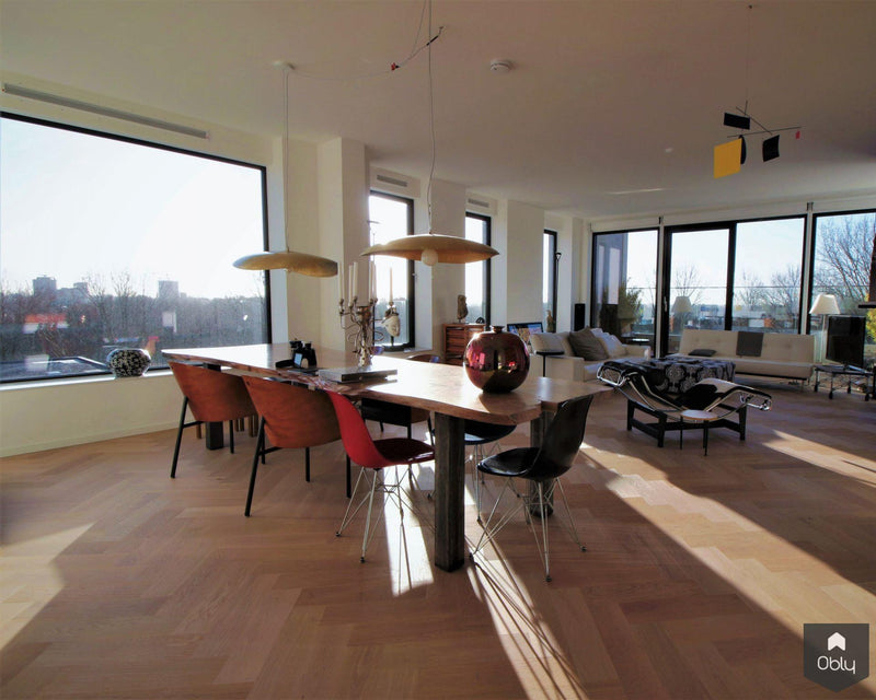 Visgraat op vloerverwarming-Vloerenhuis Amsterdam-alle,Woonkamer-OBLY