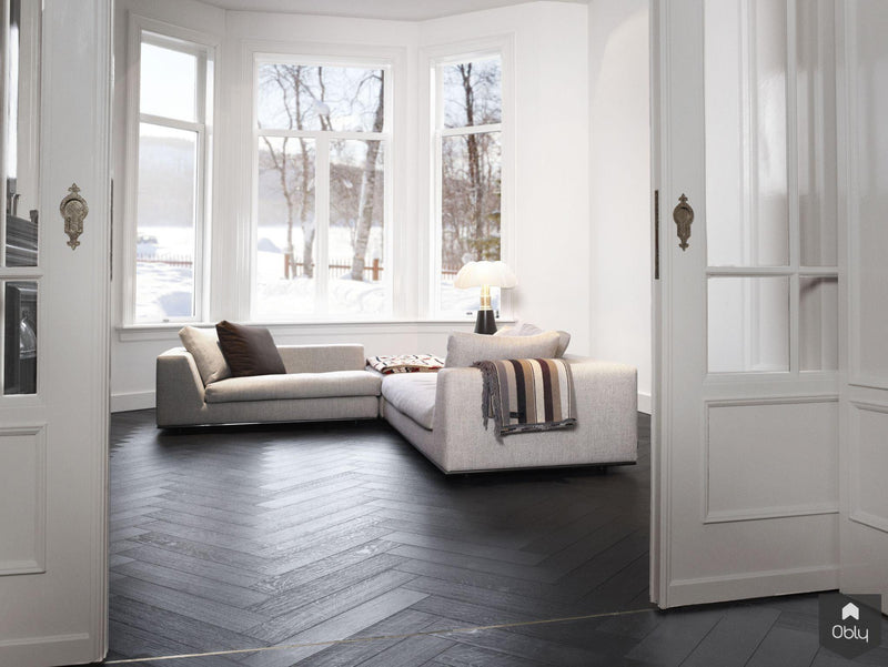Visgraat zwart groot formaat-NOBEL Flooring-alle,Woonkamer-OBLY