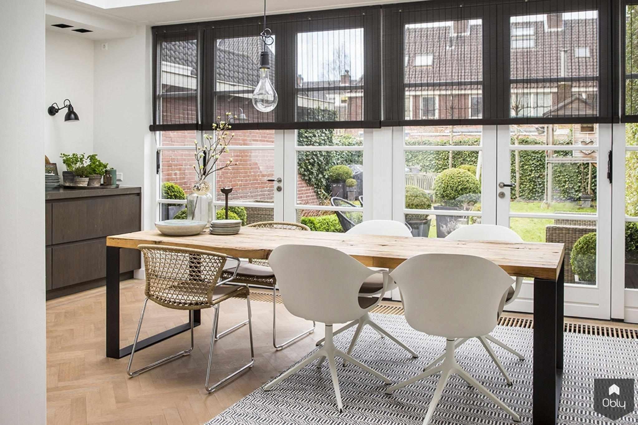 Vooroorlogse 2 onder 1 kap woning-Maaike van Diemen Interieurontwerp-alle,Eetkamer,Interieur,Keuken,Lichtstraat,Woonkamer-OBLY