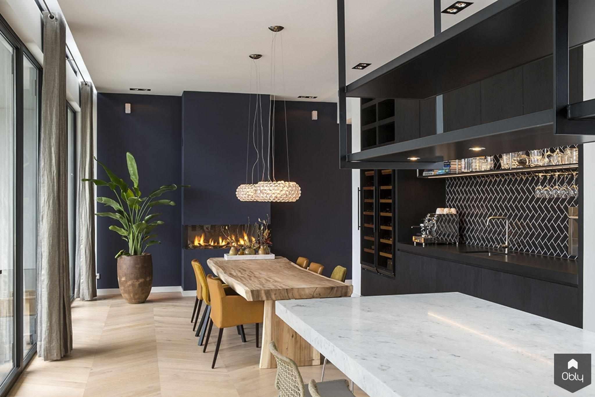 Vooroorlogse villa met aangebouwde keuken-Maaike van Diemen Interieurontwerp-Aanbouw,alle,Eetkamer,Interieur,Keuken,Woonkamer-OBLY
