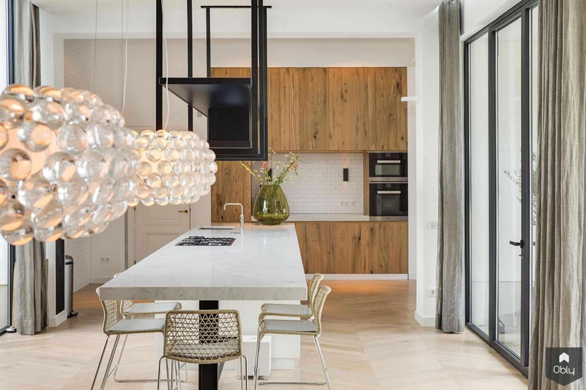 Vooroorlogse villa met aangebouwde keuken-Maaike van Diemen Interieurontwerp-Aanbouw,alle,Eetkamer,Interieur,Keuken,Woonkamer-OBLY