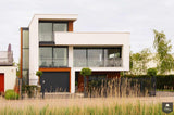 Vrijstaande woning in Zoetermeer getransformeerd met moderne architectuur-Maxim Winkelaar Architects-alle,Exterieur,grote raampartijen,moderne villa,renovatie,strakke architectuur,transformatie,vrijstaande woning-Renovatie vrijstaande woning Zoetermeer | Maxim Winkelaar-OBLY