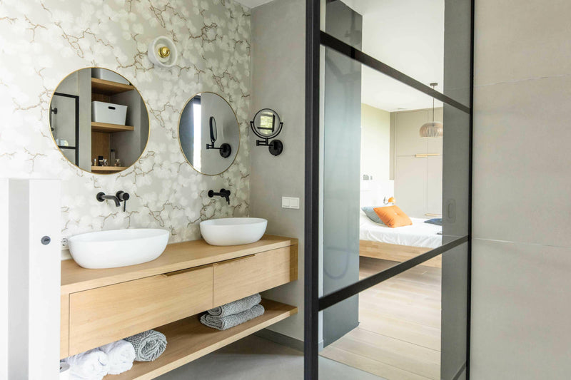 Vrijstaande zelfbouw villa in natuurlijke tinten-Femkeido-keuken, villa, Woonkamer-Vrijstaande zelfbouw villa in natuurlijke tinten-OBLY
