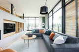 Vrijstaande zelfbouw villa in natuurlijke tinten-Femkeido-keuken, villa, Woonkamer-Vrijstaande zelfbouw villa in natuurlijke tinten-OBLY