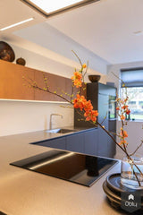 Warme industriële keuken met led verlichting-Gebr. Smits-alle,Keuken-OBLY