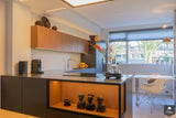 Warme industriële keuken met led verlichting-Gebr. Smits-alle,Keuken-OBLY