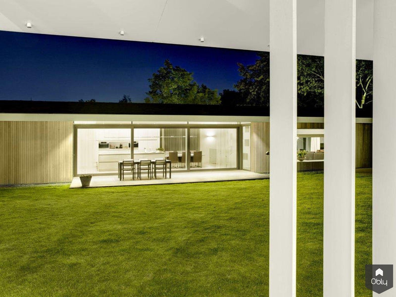 Waterdoorlatende tuin bij villa-Kamsteeg Tuinen-alle,Tuinen-OBLY