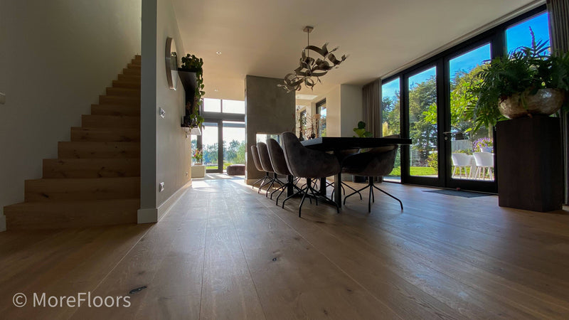 White Wash vloer schuurwoning-MoreFloors-Vloer,Woonkamer-White Wash vloer schuurwoning-OBLY