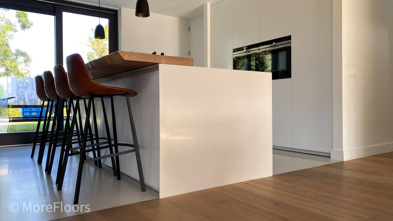 White Wash vloer schuurwoning-MoreFloors-Vloer,Woonkamer-White Wash vloer schuurwoning-OBLY