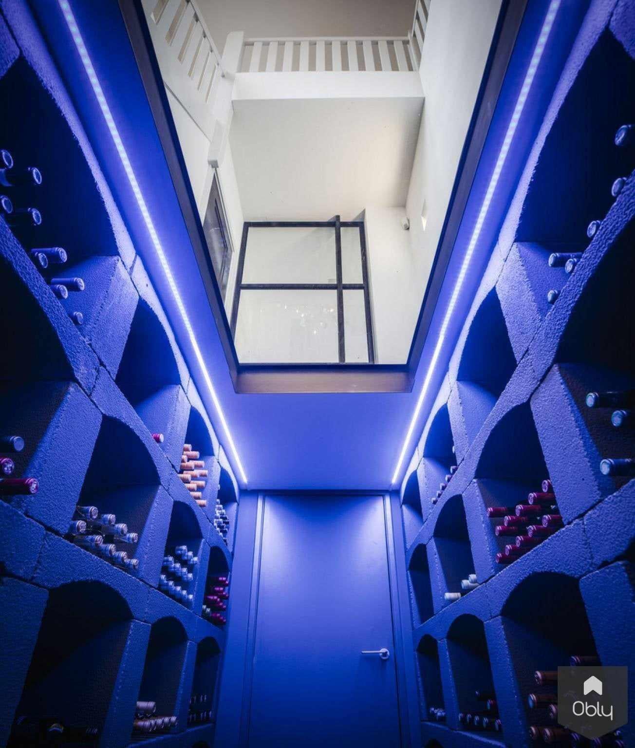 Wijnkelder jaren 30 woning-Wildenberg Interieurarchitectuur-alle,Interieur,Kelder,Keuken,Maatwerk kast,Verlichting,Wijnopslag-OBLY