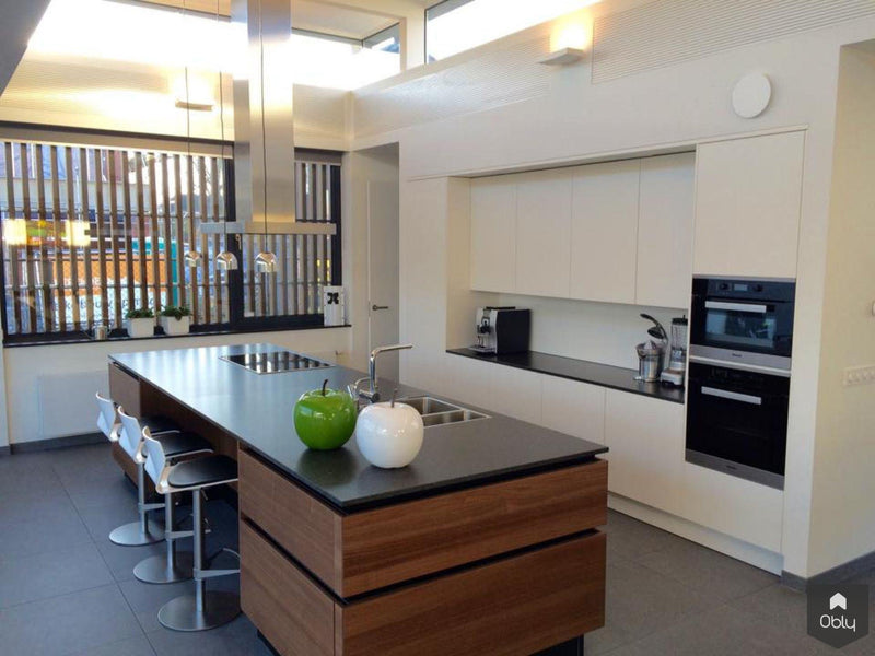 Wilhagen keukens | Keuken LEICHT Topos in walnotenhout-Wildhagen Design Keukens-alle,Keuken-OBLY