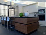 Wilhagen keukens | Keuken LEICHT Topos in walnotenhout-Wildhagen Design Keukens-alle,Keuken-OBLY