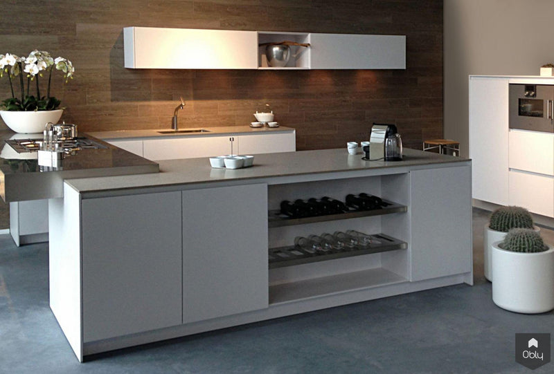 Wit en roestvrijstalen open keuken-Keukenarchitectuur Midden Brabant-alle,Keuken-OBLY
