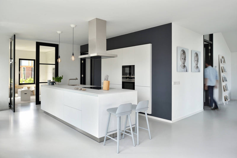 Wit gestucte nieuwbouwwoning-BNLA architecten-alle,Exterieur vrijstaand,Vrijstaand-Wit gestucte nieuwbouwwoning | OBLY.com-OBLY