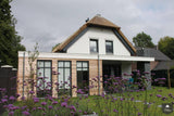 Wit landhuis met rieten dak-Spanjers Architect-alle, Exterieur vrijstaand, Vrijstaand-Wit landhuis met rieten dak | OBLY.com-OBLY