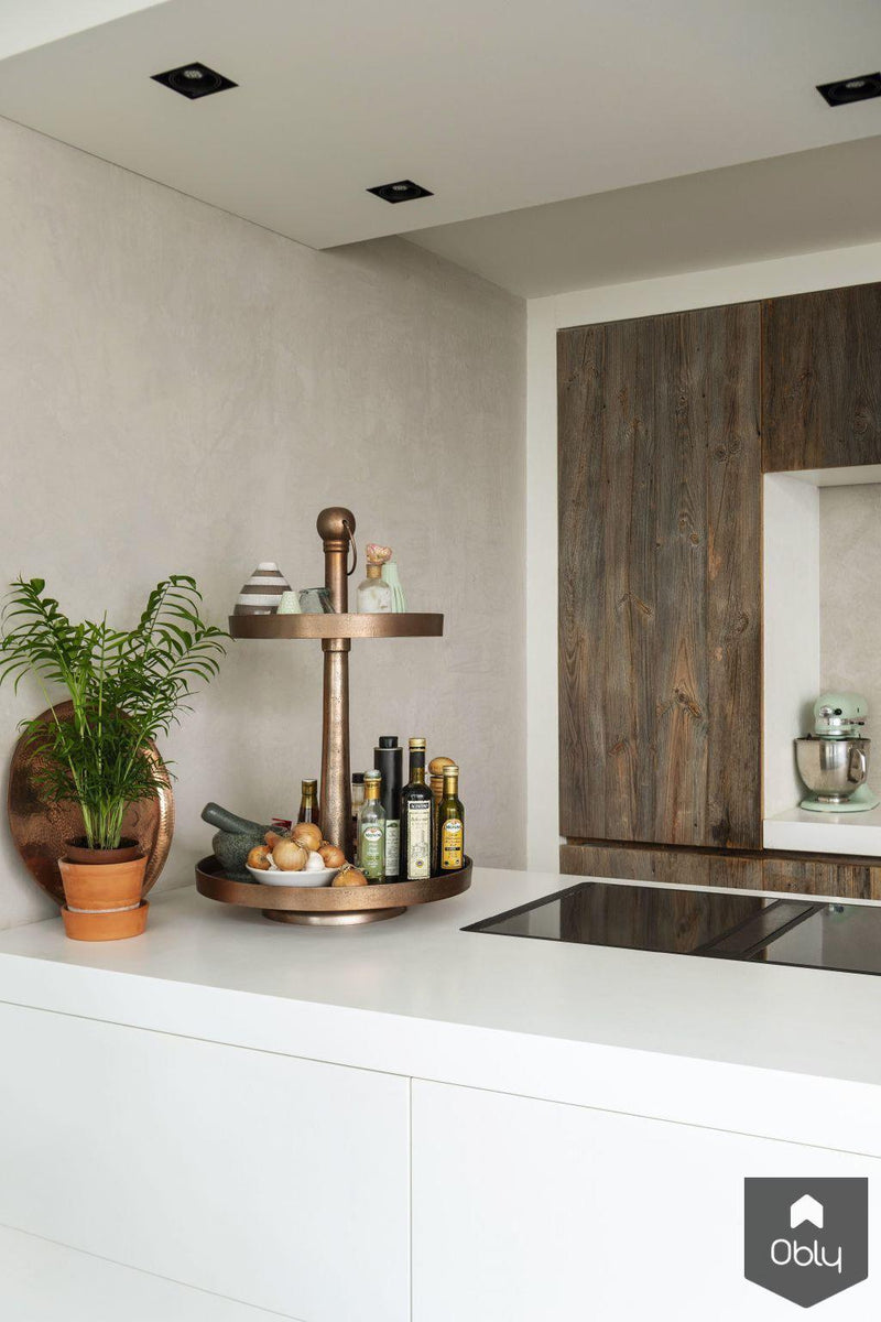 Witte keuken met barnwood-Restyle-XL-alle,Keuken-OBLY