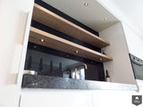 Witte keuken met hout en zwarte accenten-Keukenarchitectuur Midden Brabant-alle,Keuken-OBLY