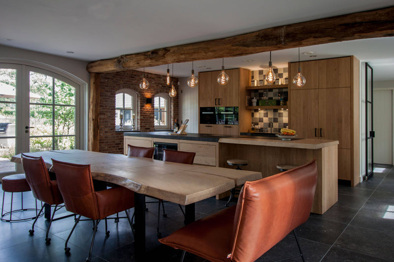 Woning in stijl van een authentieke langgevelboerderi-OBLY-alle,Exterieur vrijstaand,Keuken-Woning in stijl van een authentieke langgevelboerderi-OBLY