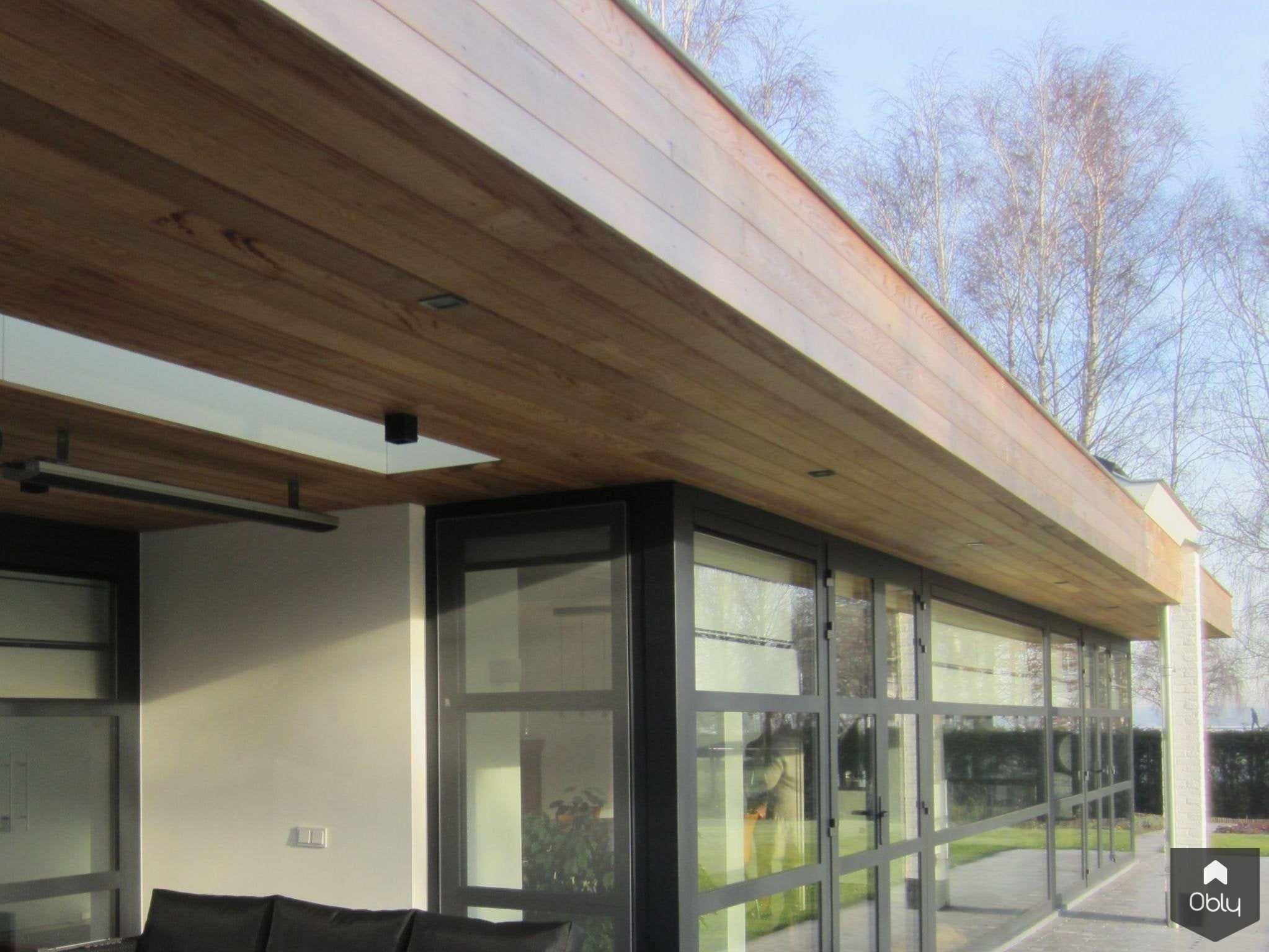 Woonhuis Lage Zwaluwe-Vivianne Moerel Interieur & Exterieur-Aanbouw,alle,Exterieur,Platte dakconstructie-OBLY