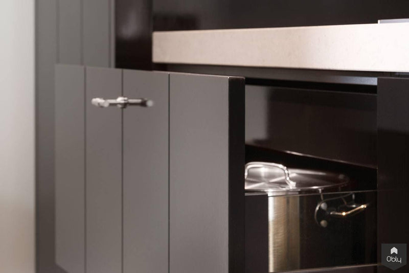 Zwarte hoogglans keuken-Tinello Keuken & Interieur-alle,Keuken-OBLY
