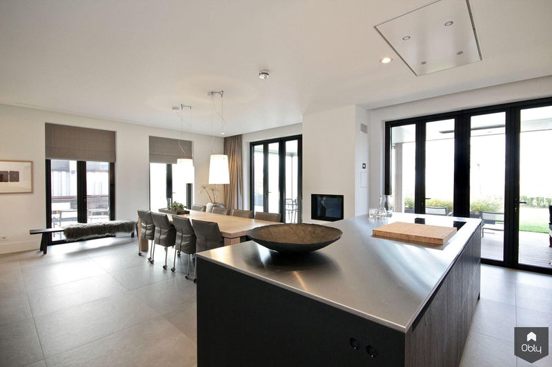Zwarte moderne designkeuken-Klein Design-alle,Keuken-OBLY