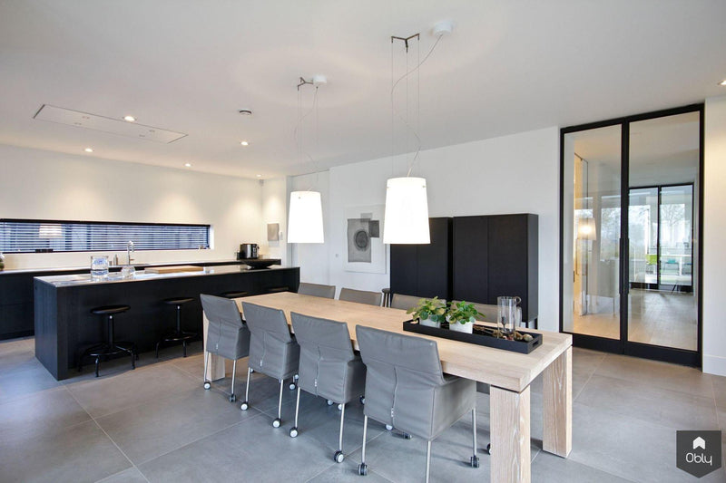 Zwarte moderne designkeuken-Klein Design-alle,Keuken-OBLY