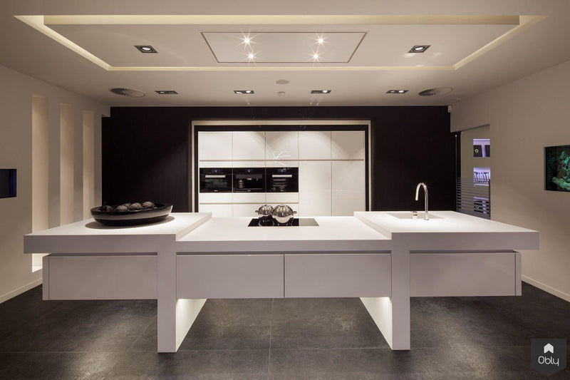 Zwevend eiland met Corian werkblad-Cora Techniek-alle,Keuken-OBLY