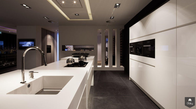 Zwevend eiland met Corian werkblad-Cora Techniek-alle,Keuken-OBLY