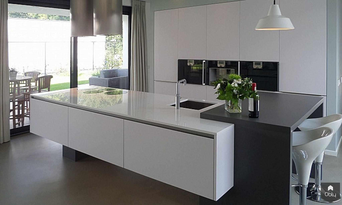 Zwevende open keuken-Keukenarchitectuur Midden Brabant-alle,Keuken-OBLY