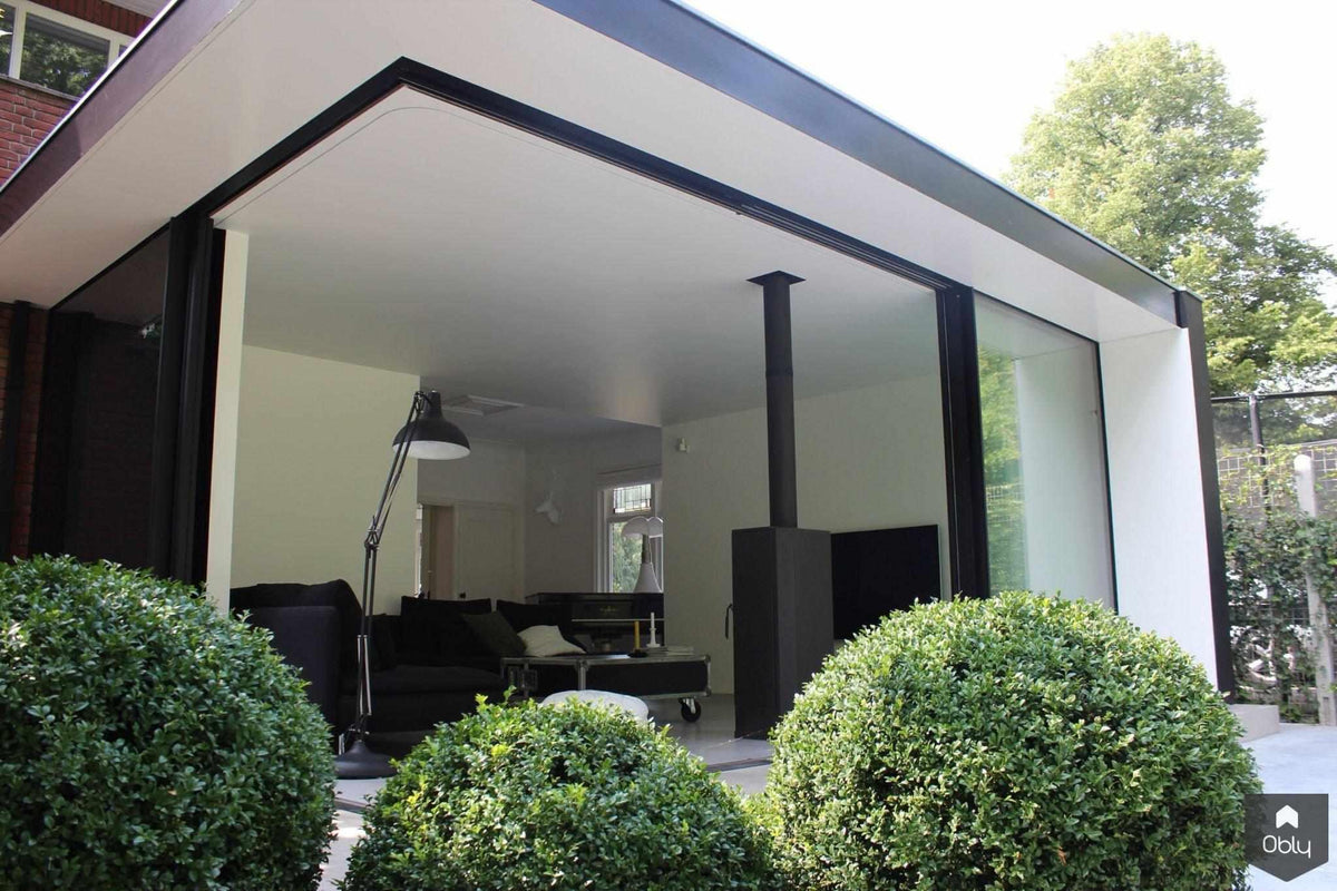 aanbouw De Bilt-KELLER minimal windows® by Kumasol-Aanbouw,aanbouw jaren 30 woning,alle,aluminium kozijnen,binnen buiten verbinding,glazen hoekpui,jaren 30 woning,minimalistische ramen,moderne aanbouw,renovatie woning,schuifpui in wand-OBLY