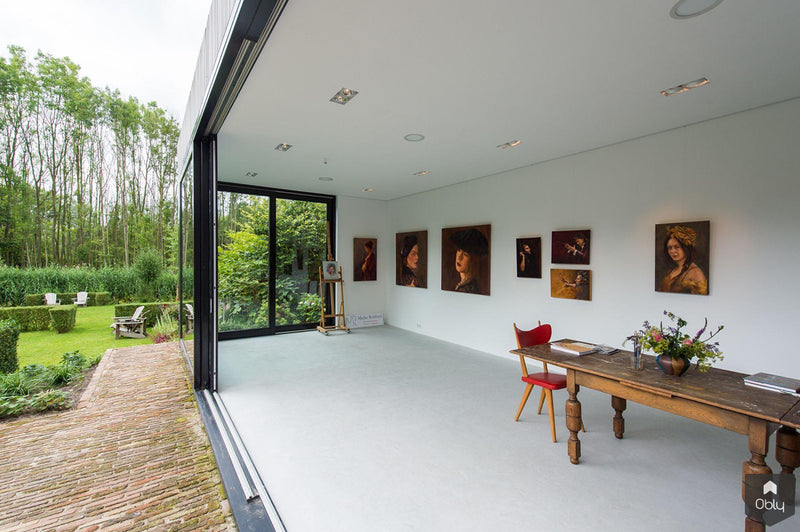Atelier voor portretschilder in Breda-Van Os Architecten-Aanbouw, alle-OBLY