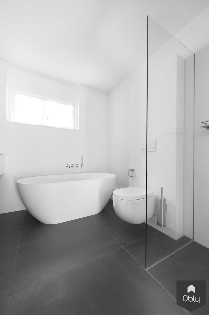 een minimalistisch Speelparadijs-Fors design badkamers-alle, Badkamer-OBLY