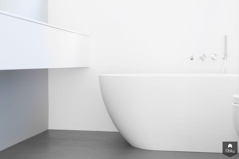 een minimalistisch Speelparadijs-Fors design badkamers-alle, Badkamer-OBLY