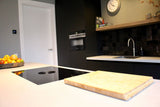 Fenix zwarte keuken kookeiland-NewLook Keukens-Keuken-Zwarte keuken met kookeiland-OBLY