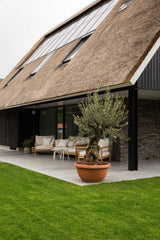 gevlinderde woonbeton vloer en betonnen terras-Willem Designvloeren B.V.-Woonkamer-OBLY