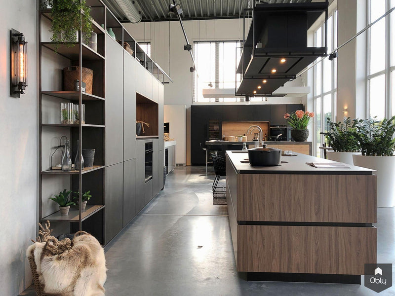 Industriële keuken met stoere uitstraling-Keukenarchitectuur Midden Brabant-alle, Keuken-OBLY