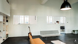 Interieur woning in school-Van Os Architecten-alle, Woonkamer-OBLY