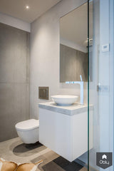 interieurmaatwerk woontoren bad+slaapkamers-Groeneveld & Poirot Interieurbouw-alle,Badkamer-OBLY